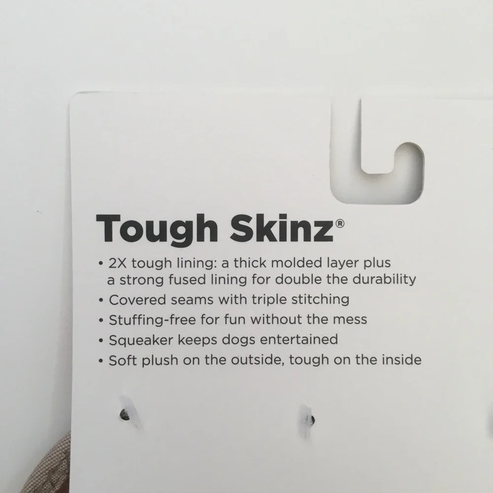 Dog Toys Outward Hound Tough Skinz Durable Squeaker No Mess NEW Pumpkin Spice